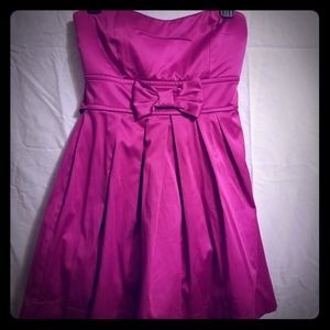 Fuschia party dress